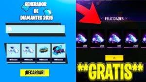 diamantes gratis para Free Fire en 2025
