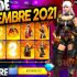 Códigos de Free Fire de noviembre de 2022 sin pagar